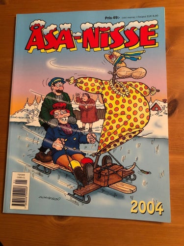 *Nyskick* Åsa-Nisse 2004 seriealbum/serietidning/julalbum/jultidning 50 sidor