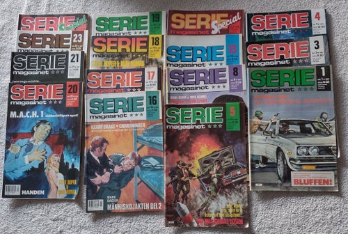Serie Magasinet, 1987, Diverse Nummer