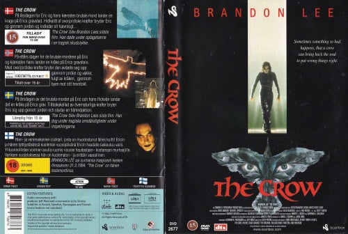DVD - THE CROW - SÖNDAGSFILMEN