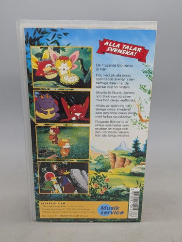 Flygande Björnarna I Sagolandet - Svenskt tal - VHS