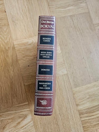 Det Bästa Bokval: Kungen i Leken, Mina Barn och Andra Ungar, Domino, Massakern