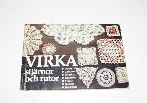 VIRKA stjärnor rutor överkast gardiner mm Ingerlise Skjöldebrand,