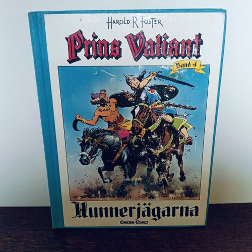 Prins Valiant Band 4: Hunnerjägarna av Harold R. Foster, 1978