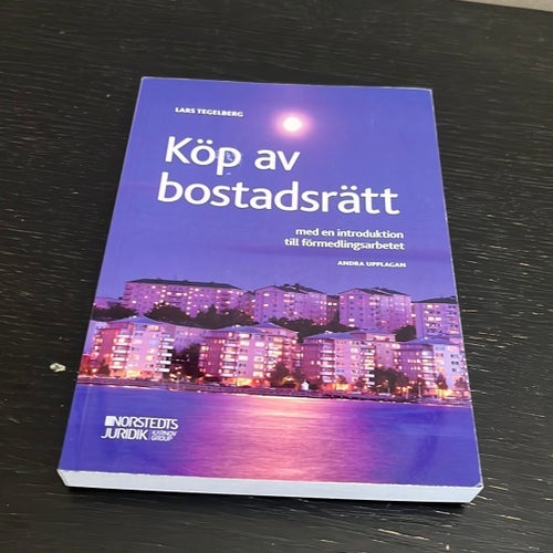 Köp av bostadsrätt av Lars Tegelberg, Andra Upplagan