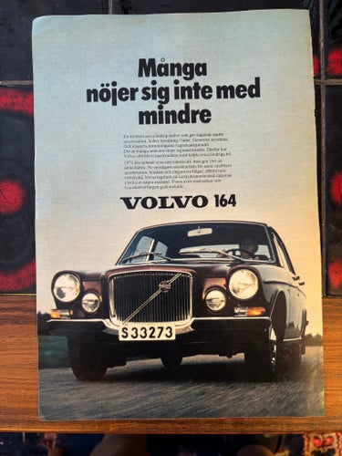 Volvo 164 1970 annons