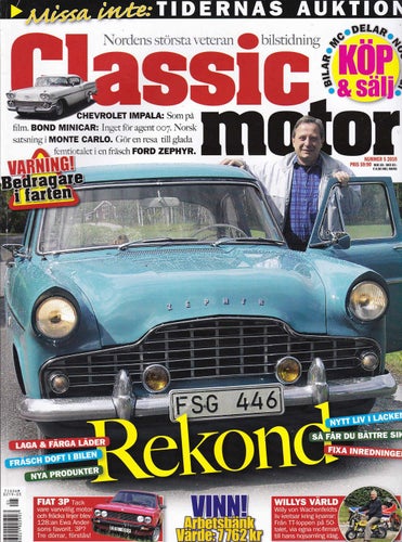 Classic 2010-5 Ford Zephyr Six 1956.Impala 1958.Porsche 356.Z 50