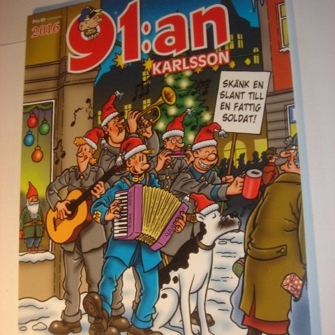 91:an 2016 JULALBUM NY OLÄST