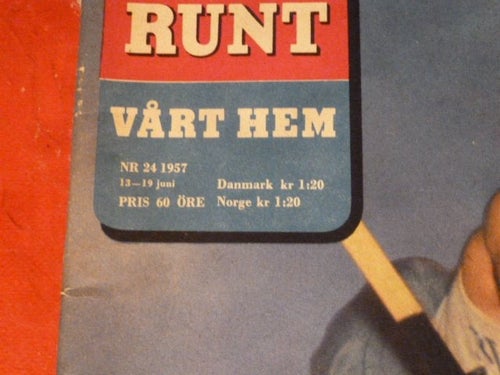 TIDNING, ÅRET RUNT, VÅRT HEM, NR 24 - 1957
