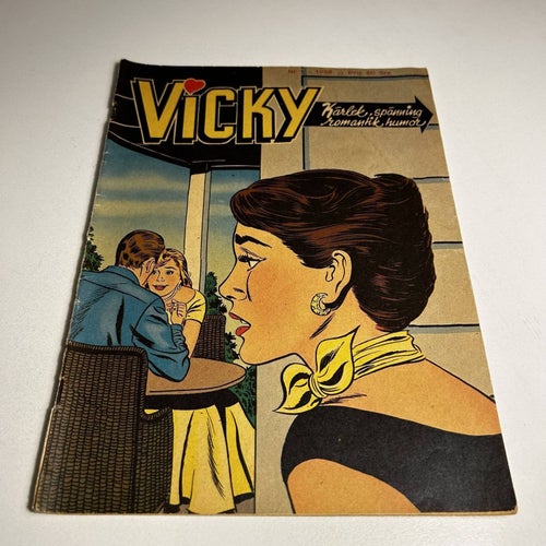 Vicky nr 1 1959, bra skick! VG