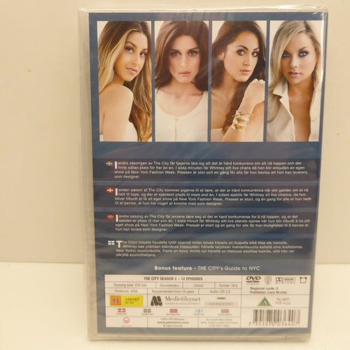 The City Säsong 2 - Region 2, DVD-box, Svensk text, Inplastad
