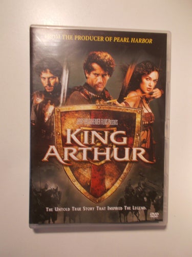 KING ARTHUR (2004), Svensk DVD Clive Owen Stellan Skarsgård Keira Knightley