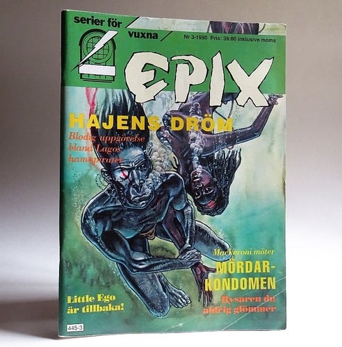 EPIX nr 3, 1990. Schultheiss: Hajens byte mm.
