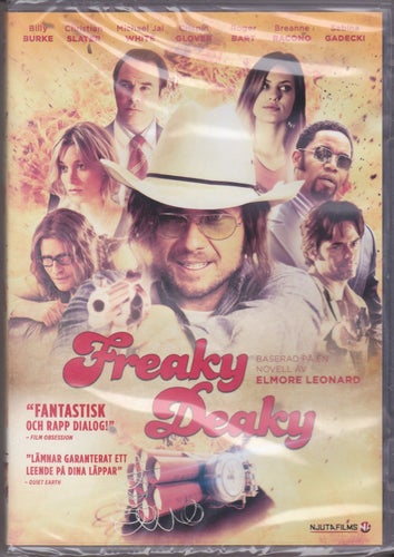 DVD / Freaky Deaky / Njuta Films #606 / Christian Slater / Ny & Inplastad