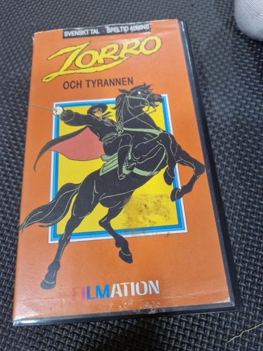 Zorro och tyrannen - VHS