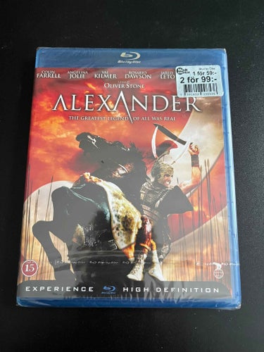 ALEXANDER. BLU-RAY ACTION -04. . INPLASTAD