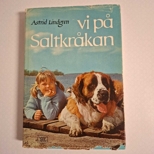 Vi på Saltkråkan av Astrid Lindgren (OU) 1964 med omslag