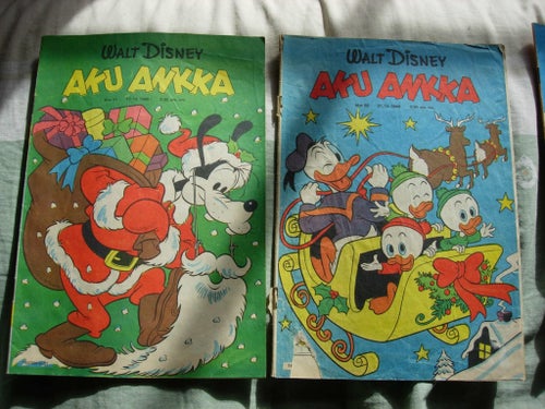 24st Walt Disney Aku Ankka 1980-1982 Kalle Anka på finska bra Hyvä Suomi Finland