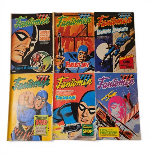 Fantomen Serietidningar - 12 st 1978-1979