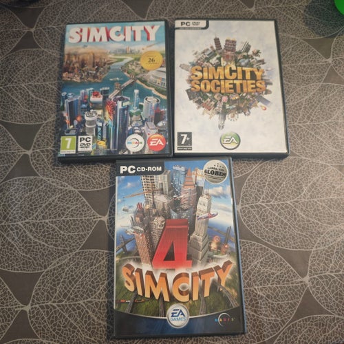 SimCity 4, SimCity och SimCity Societies SimCity spel bundel PC-spel
