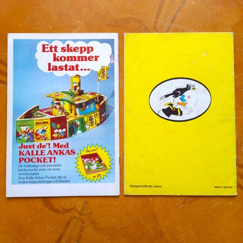 2 x Walt Disney's klassiker - Musse Pigg och bönstjälken - Kalle Anka