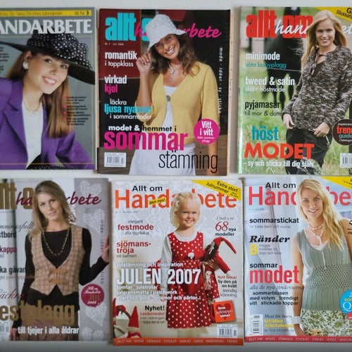 Tidningar Allt om Handarbete