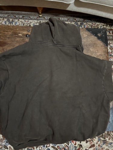 Broken Planet Basics Brown Hoodie – Storlek M