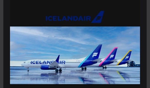 Presentkort på Icelandair