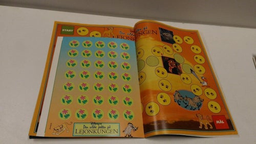 Kalle Anka 1994 nr 50 + Lejonkungen extra! Den vilda jakten på Lejonkungen. VF