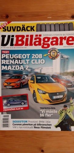 Vi Bilägare nr 5 2020: Renault Clio TCe 100, Peugeot 208 1,2/100, Mazda 2 1,5