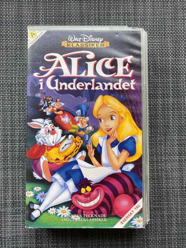 Walt Disney - Alice i Underlandet - VHS