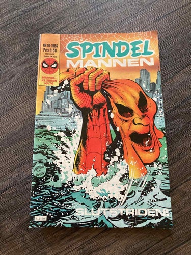 Spindelmannen nr 10 1986 Spider-man