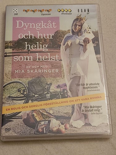 DYNGKÅT OCH HUR HELIG SOM HELST - MIA SKÄRINGER .DVD .SV TAL