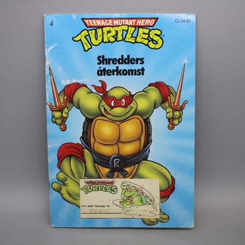 Teenage Mutant Ninja Turtles TMNT - Shredders Återkomst 1990