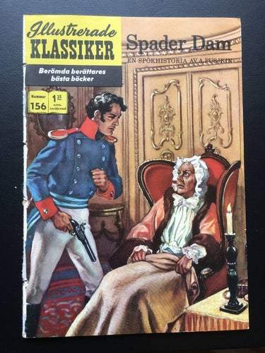 Illustrerade klassiker Nr 156 - Spader Dam - EN SPÖKHISTORIA