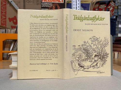 Trädgårdsutflykter bland böcker och växter av Ernst Nillsson, Very Good+