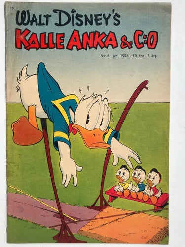 Kalle Anka - 1954:6. FN