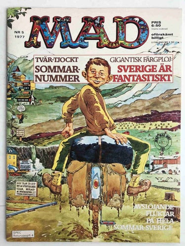MAD - 1977:5 VF med Sverigebilaga
