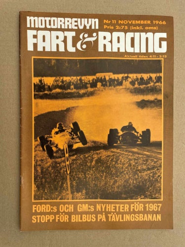 Motorrevyn Fart & Racing 1966 Nr. 11