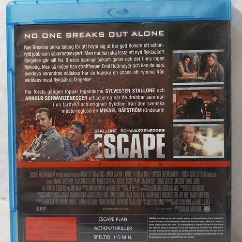 Escape Plan Blu-ray