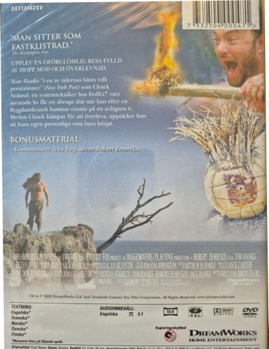 Cast Away DVD Ny/Inplastad