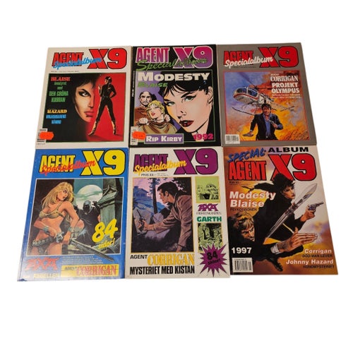 Agent X9 Specialalbum – 8 st