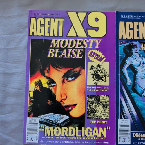 Agent x9 2001