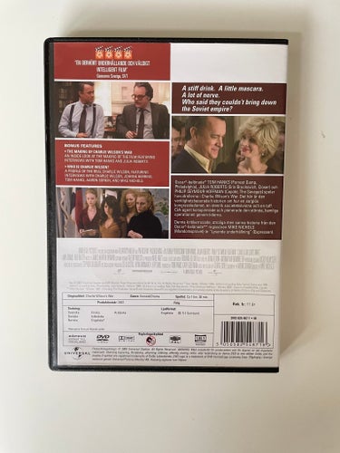 Charlie Wilson's War (DVD) Tom Hanks, Julia Roberts. Svensk text