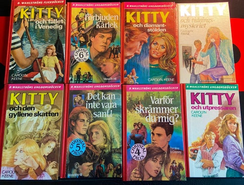 Kitty böcker B. Wahlströms 1987