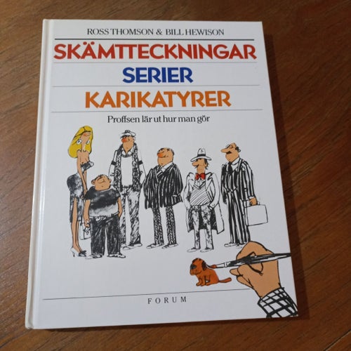 Skämtteckningar, serier, karikatyrrer, Proffsen lär ut hur man gör