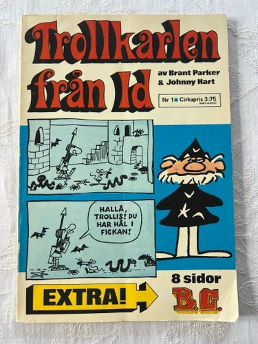 Trollkarlen från Id nr 1 år 1972 av Brant Parker & Johnny Hart