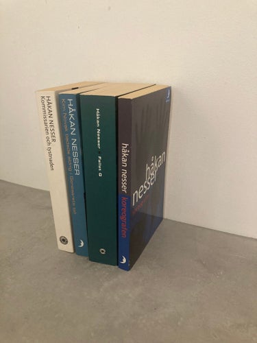Bokpaket med 4 spännande pocketböcker av Håkan Nesser