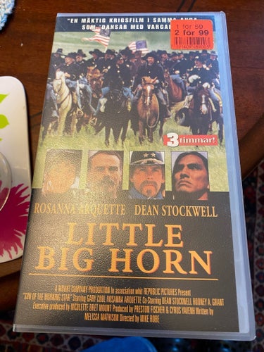 Little Big Horn VHS