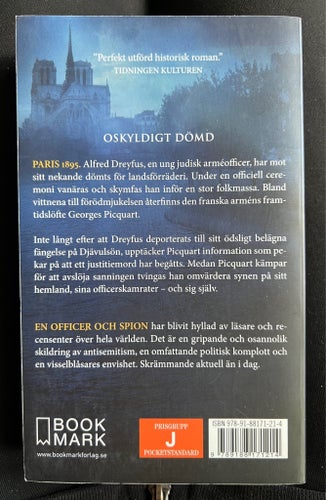 En officer och spion av Robert Harris, 2017