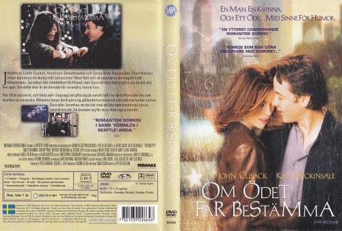 DVD - OM ÖDET FÅR BESTÄMMA - SÖNDAGSFILMEN